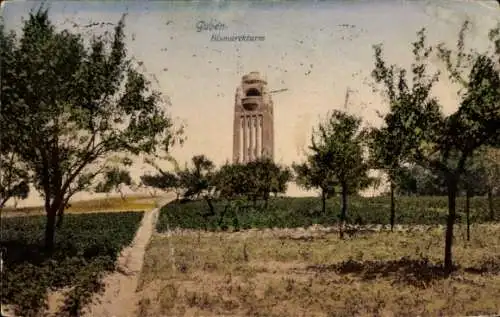 Ak Guben in der Niederlausitz, Bismarckturm