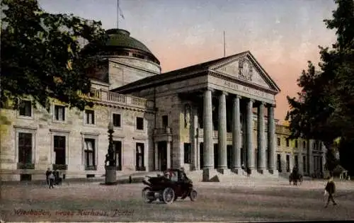 Ak Wiesbaden in Hessen, neues Kurhaus