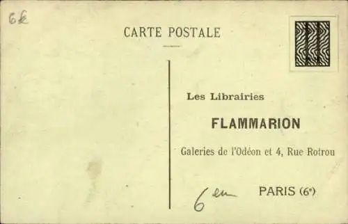 Ak Paris VI, Les Galeries de l’Odeon und Librairies Flammarion