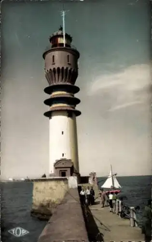 Ak Dunkerque Dünkirchen Nord, Tour a Signaux, Jetee Ouest