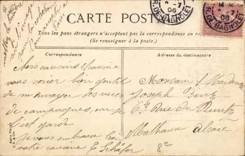 Ak Paris VIIIe Élysée, Pont Alexandre III