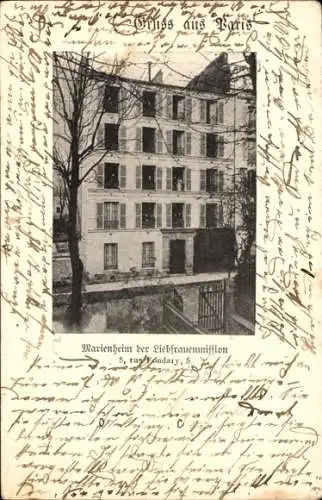 Ak Paris XV. Vaugirard, Marienheim der Liebfrauenmission