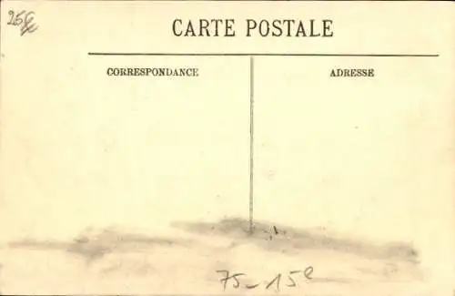 Ak Paris XV. Vaugirard, Gemüsehändlerin, Hochwasser Januar 1910