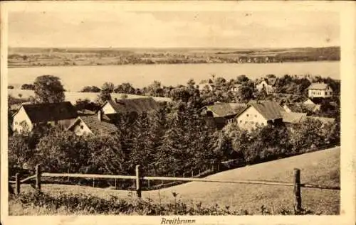 Ak Breitbrunn Herrsching am Ammersee, Panoramablick