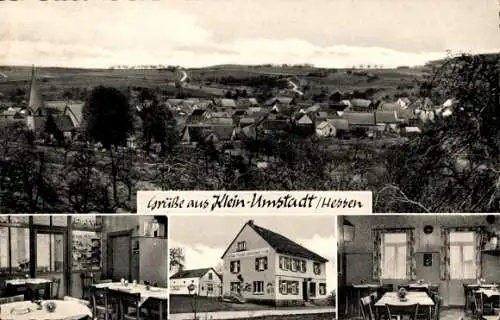 Ak Klein Umstadt in Hessen, Totale, Gasthof zum kühlen Grunde