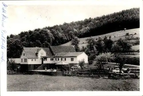 Ak Langenbrombach Langen Brombach Brombachtal im Odenwald, Pension Waldesruh