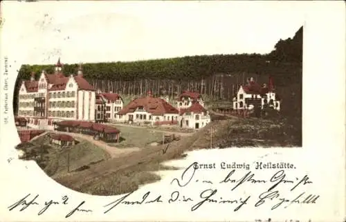 Ak Neustadt Breuberg im Odenwald, Ernst Ludwig Heilstätte