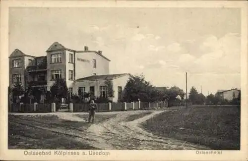 Ak Ostseebad Kölpinsee auf Usedom, Ostseehotel