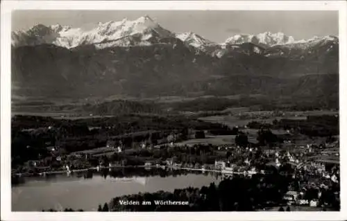 Ak Velden am Wörthersee in Kärnten, Panorama