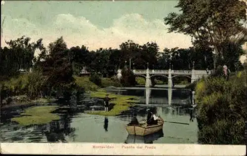 Ak Montevideo Uruguay, Puente del Prado