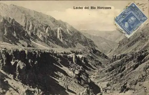 Ak Chile, Lecho del Rio Horcones