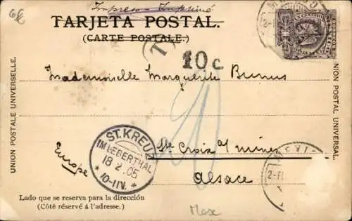 Ak Taxco Mexiko, Kirche