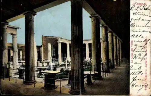 Ak Pompeji Pompei Kampanien, La Casa dei Vettii