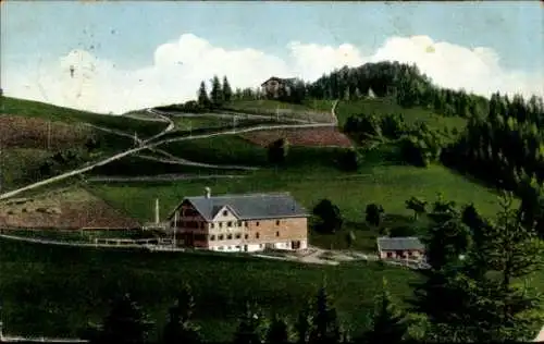 Ak Bregenz am Bodensee Vorarlberg, Pfändergipfel, Hotel