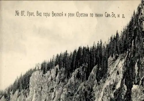 Ak Russland, Ural, Berge, Wald