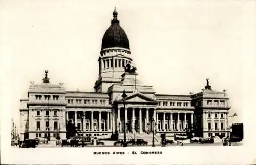 Ak Buenos Aires Argentinien, Kongressgebäude