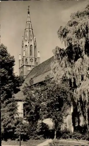 Ak Ueckermünde in Vorpommern, Kirche