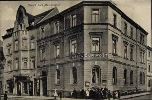 Ak Meuselwitz in Thüringen, Hotel zur Post