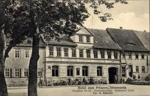 Ak Sömmerda in Thüringen, Hotel zum Prinzen