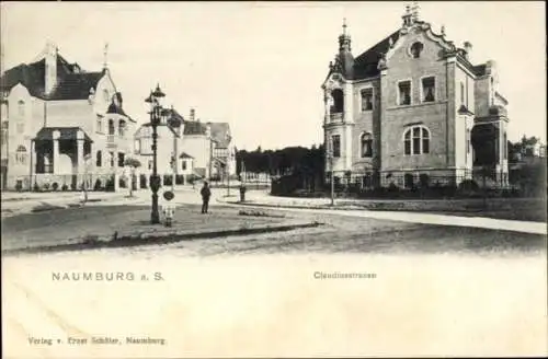 Ak Naumburg an der Saale, Claudiusstraße