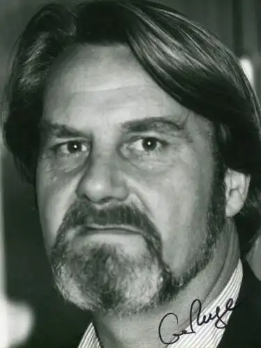 Ak Journalist Gerd Ruge, Portrait, Autogramm