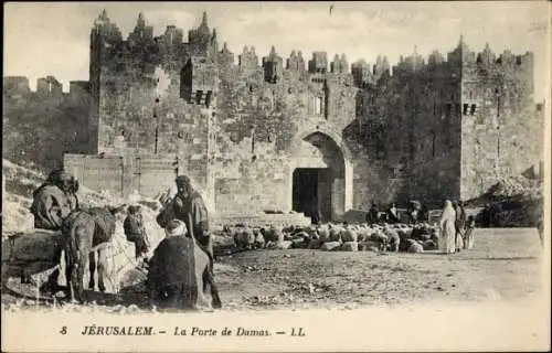 Ak Jerusalem, Israel, Damaskustor
