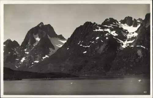 Ak Lofoten Norwegen, Landschaftsmotiv