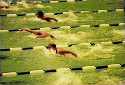 Ak 200 Meter Schmetterling, Frauen-Endlauf, Mexiko 1968