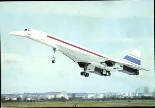 Ak Französisches Passagierflugzeug, Concorde en vol 1969, British Aircraft Corporation