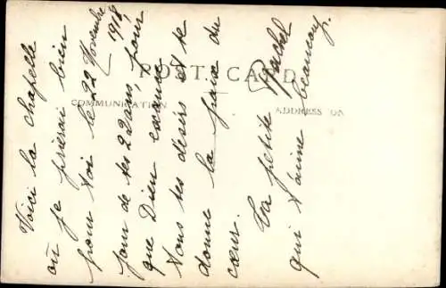 Ak Finchley Barnet London England, Convent, Chapel