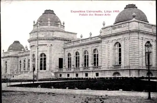 Ak Lüttich Lüttich Wallonien, Palais des Beaux Arts