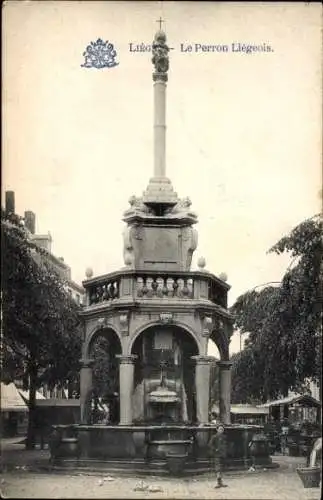 Ak Lüttich Lüttich Wallonien, Le Perron Liégeois