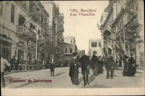 Ak Saloniki Saloniki Thessaloniki Griechenland, Venizelos-Straße