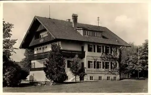 Ak Wackersberg Oberbayern, Erholungsheim des Luftschiffbau Zeppelin