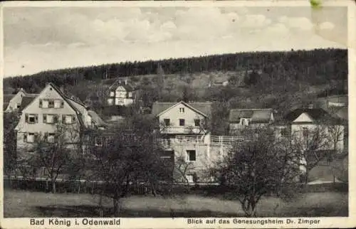 Ak Bad König im Odenwald Hessen, Genesungsheim Dr. Zimper