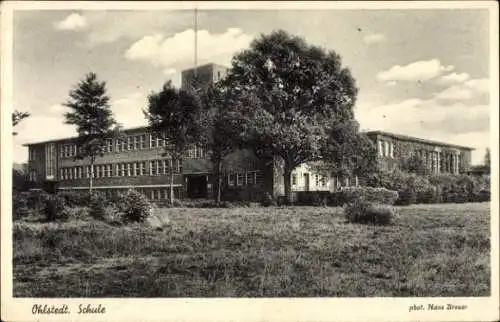 Ak Hamburg Wandsbek Ohlstedt, Schule