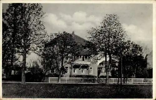 Ak Opolno Zdrój Bad Oppelsdorf Bogatynia Reichenau Schlesien, Kurheim Hindenburg Haus