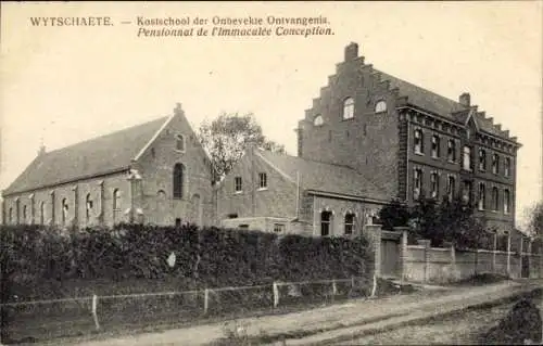 Ak Wytschaete Westflandern, Pensionnat de l’Immaculee Conception