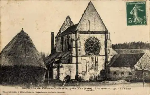 Ak Vez Oise, La Rosace