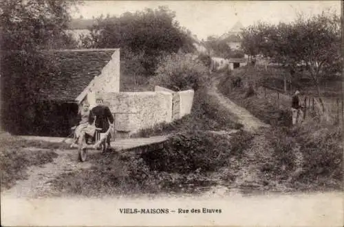 Ak Viels Maisons Aisne, Rue des Etuves