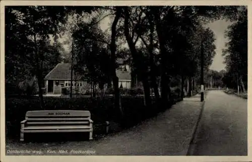 Ak Utrecht, Doldersche weg, Königliches Postamt