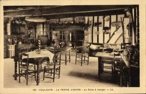 Ak Houlgate Calvados, La Ferme Vimard, La Salle a manger