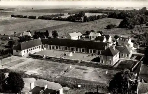 Ak Longues sur Mer Calvados, Le Groupe Scolaire