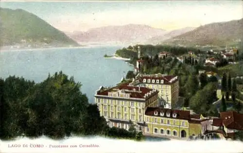 Ak Como Lombardia, Panorama con Cernobbio