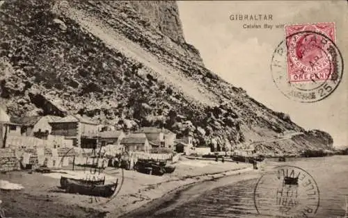 Ak Gibraltar, katalanische Bucht