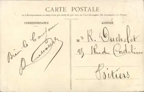 Ak Châtellerault Vienne, Les Bords du Clain