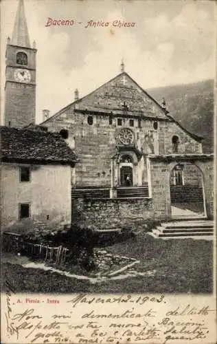 Ak Baceno Piemonte, Antica Chiesa