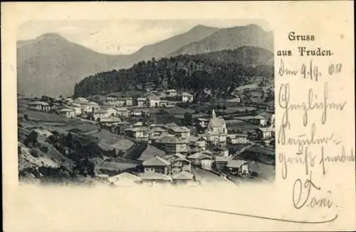 Ak Truden Südtirol, Gesamtansicht