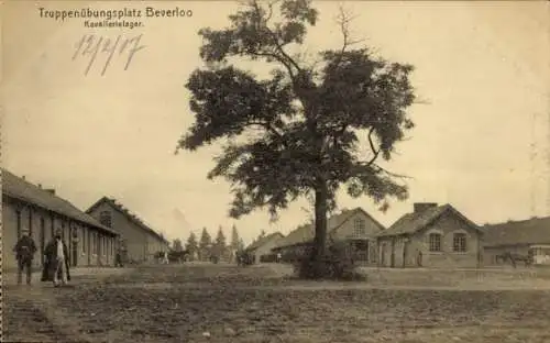 Ak Beverloo Beverlo Beringen Flandern Limburg, Kavallerielager