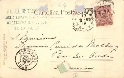 Ak Napoli Neapel Campania, Chiostro della certosa di S. Martino